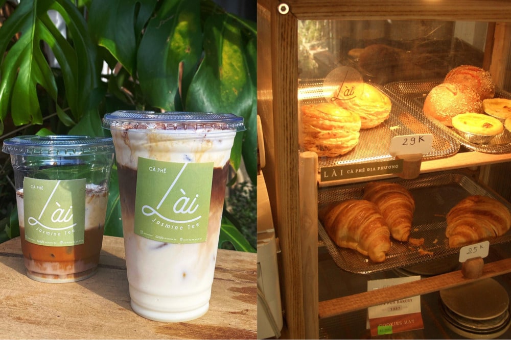 Quán có menu nước đa dạng, kèm nhiều món bánh tráng miệng để thực khách nhâm nhi 